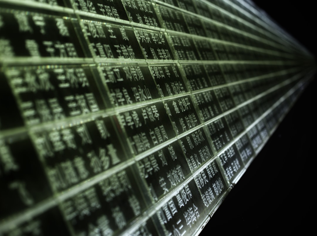 data brokers — a close up of a computer screen with numbers on it