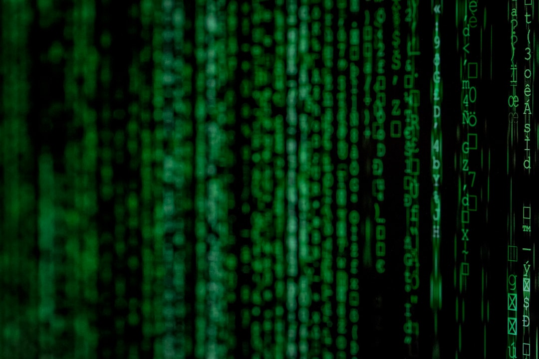 data breach victims — green and black stripe textile