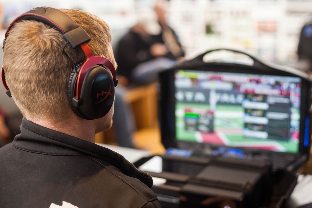 EU AI Act — man watching computer game