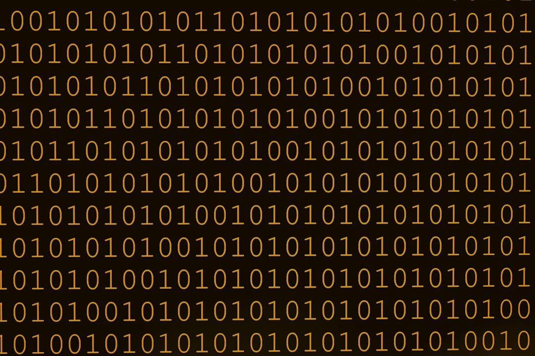 quantum computing encryption — a yellow and black background